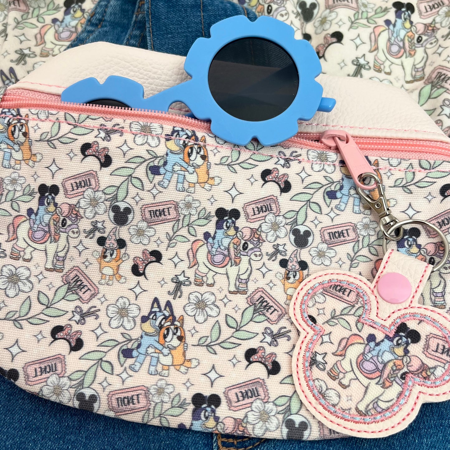 Fanny Pack | Magical Blue Dog