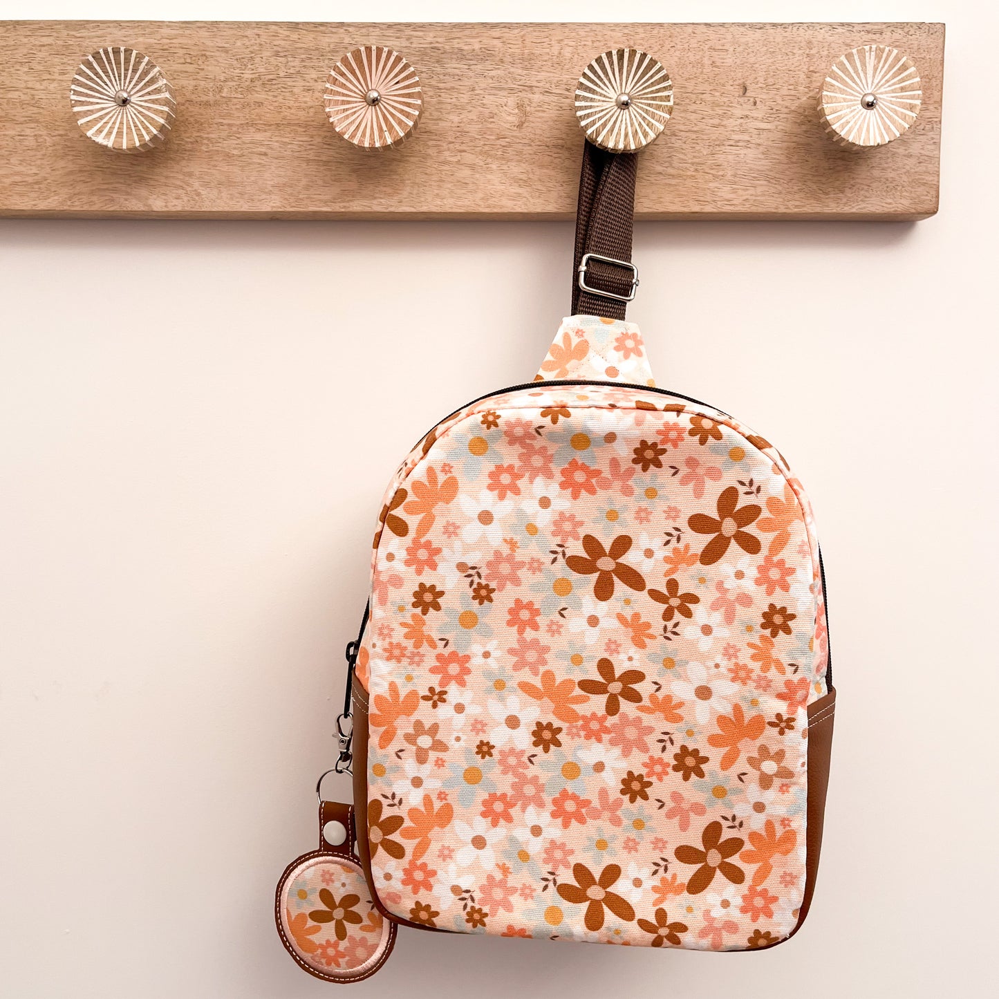 Boho Floral Crossbody Bag