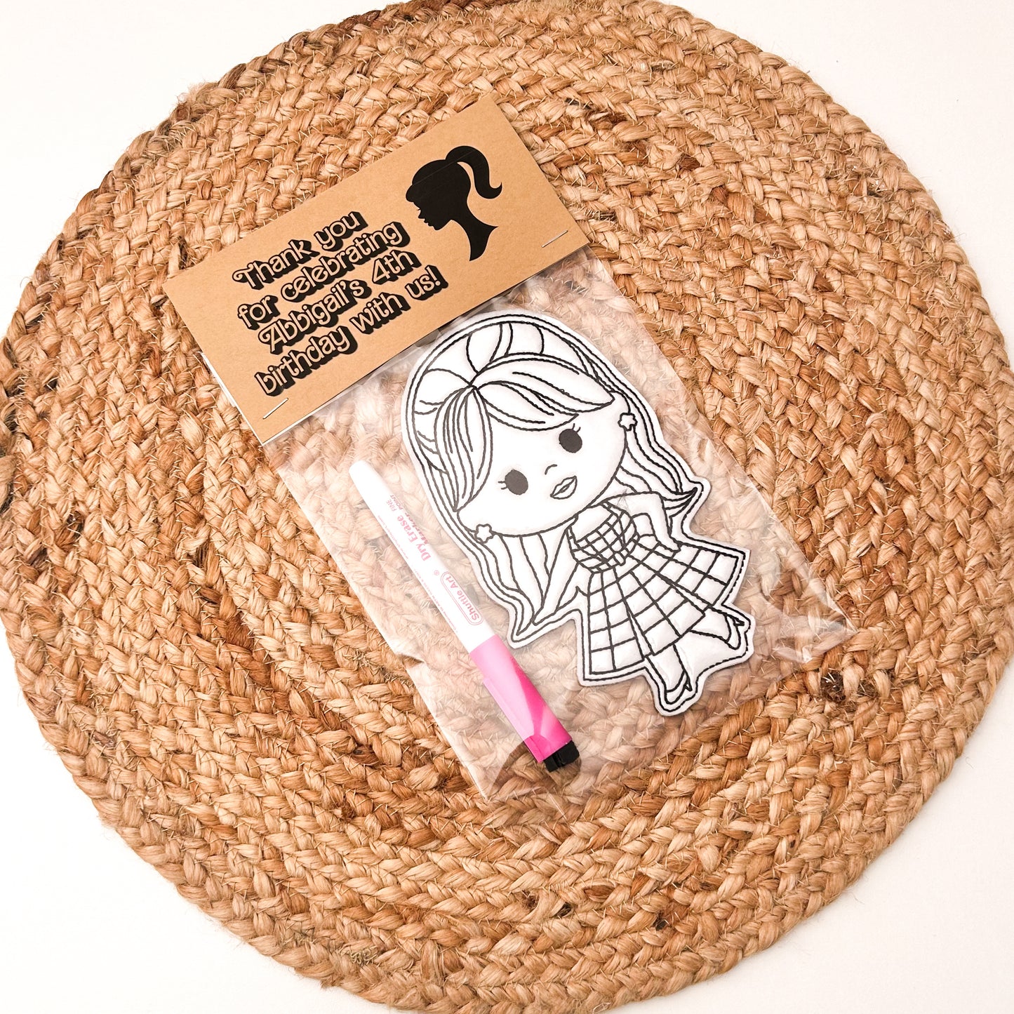 Party Favour Doodle Dolls