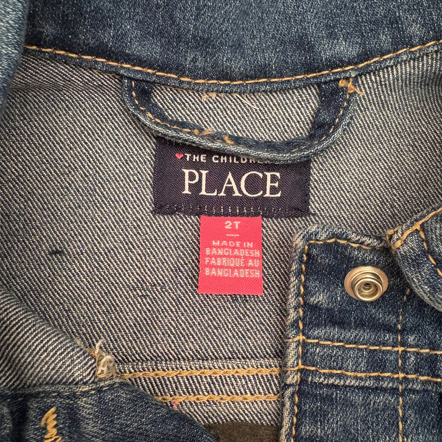 Wayfinder Denim Jacket | Size 2T | Dark Medium Wash