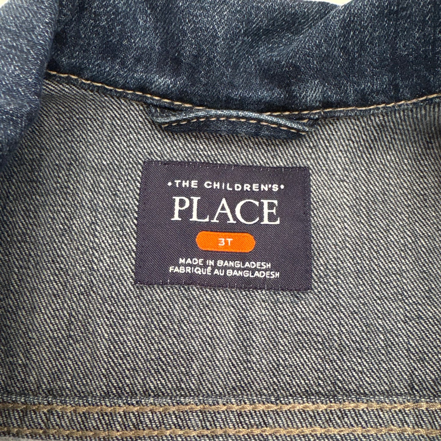 Princess Castle Denim Jacket | Size 3T | Dark Wash