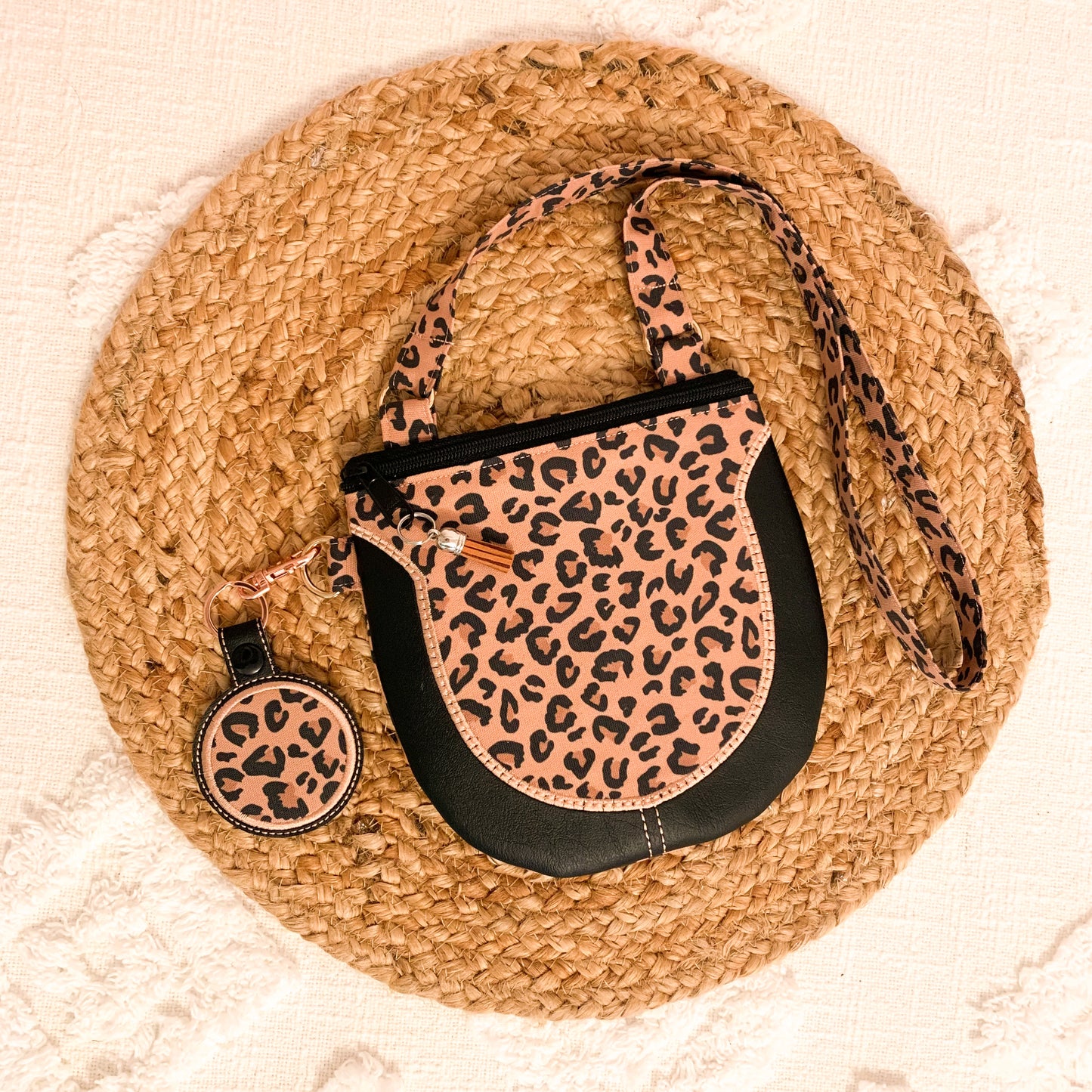 Leopard Scoop Purse