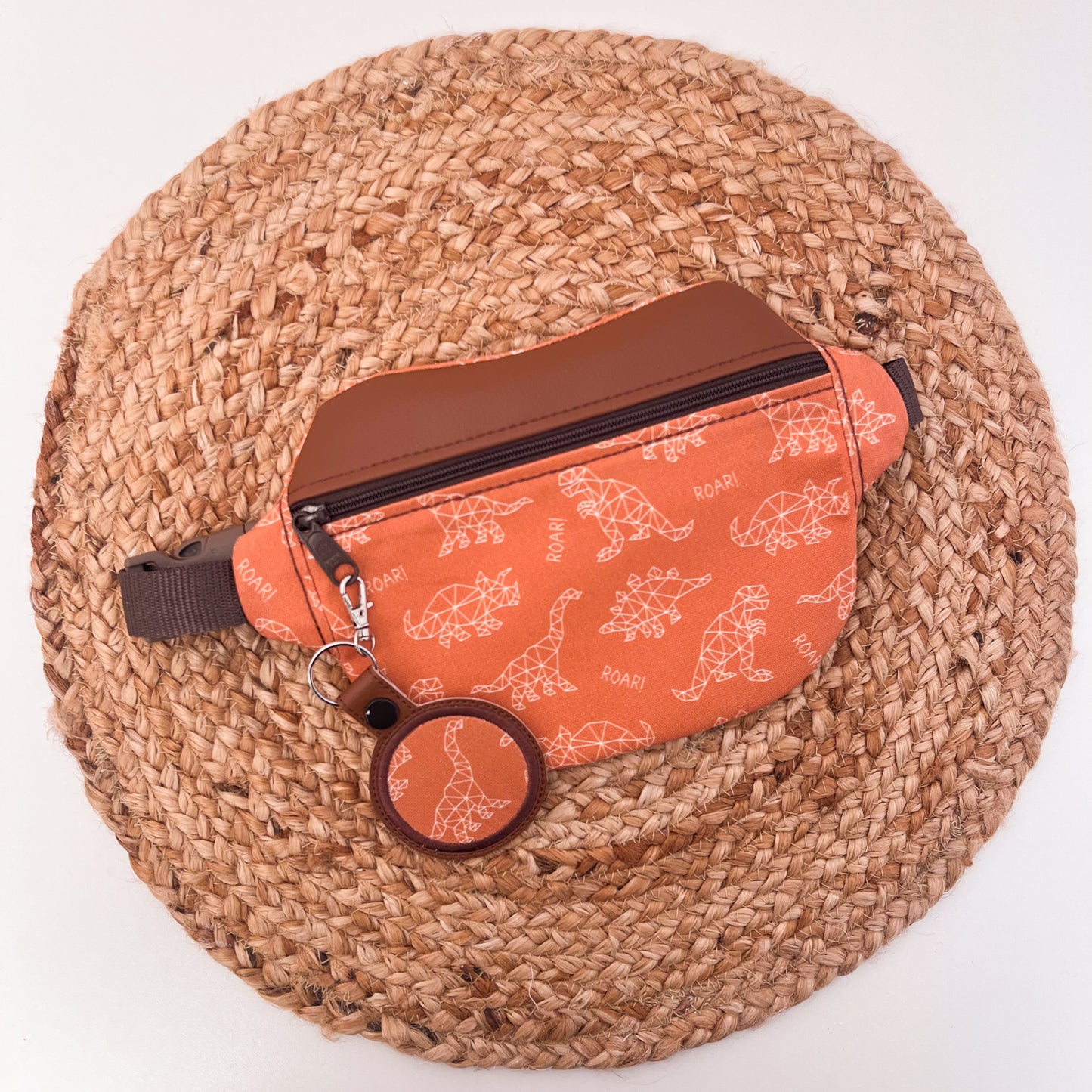 Rust Dinosaur Fanny Pack