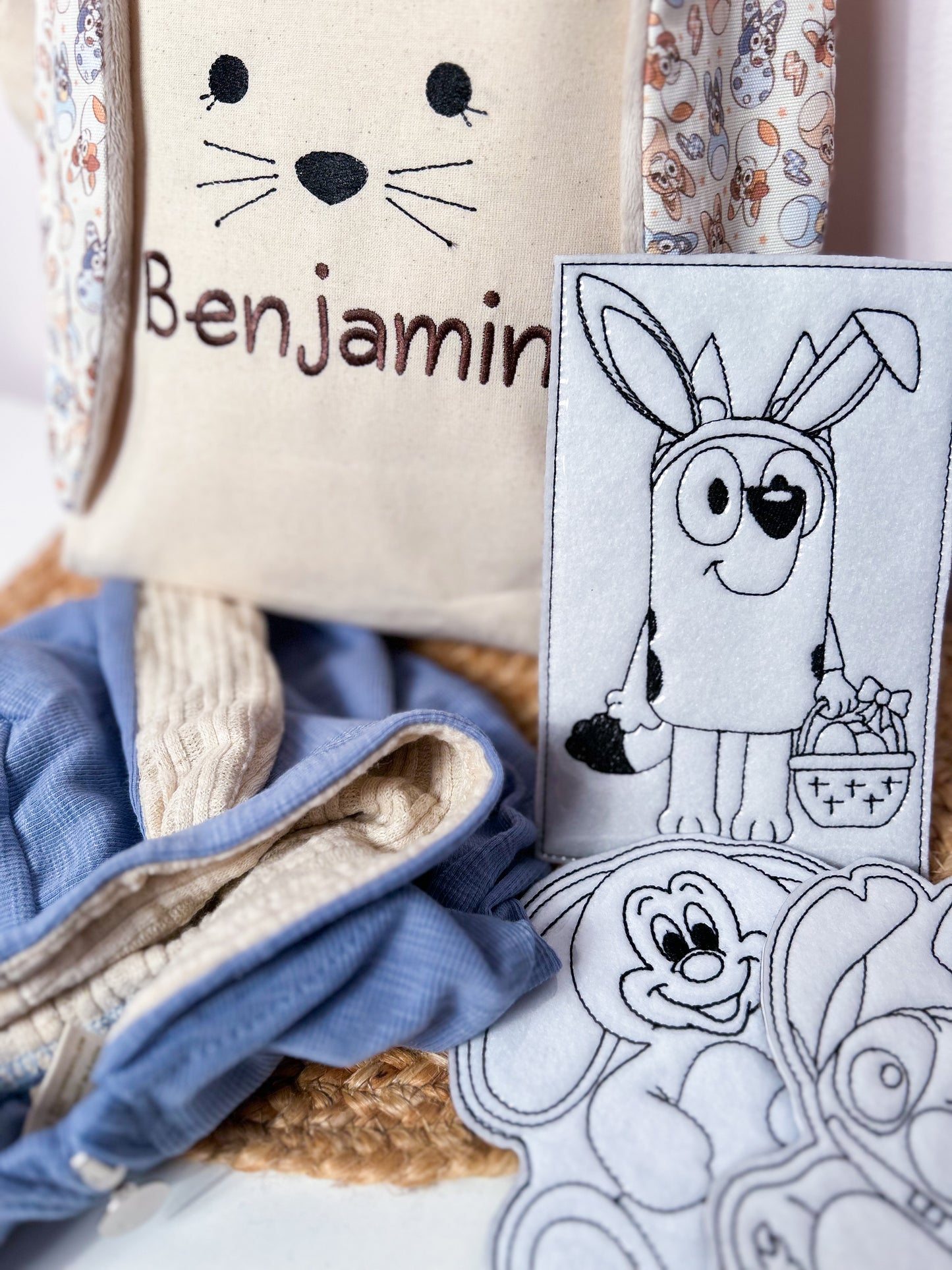 Blue Dog Bunny Bag PRE-ORDER