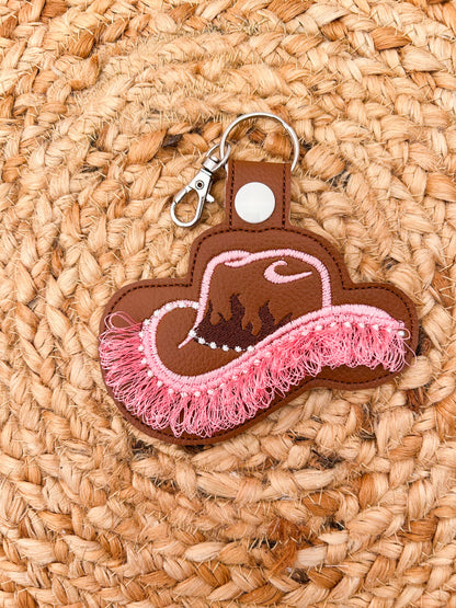 Cow Girl Keychain