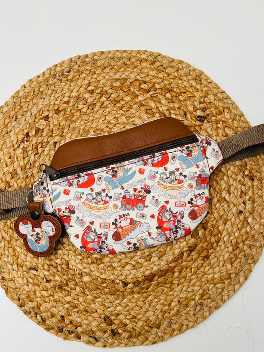 Mice Train and Friends Fanny Pack