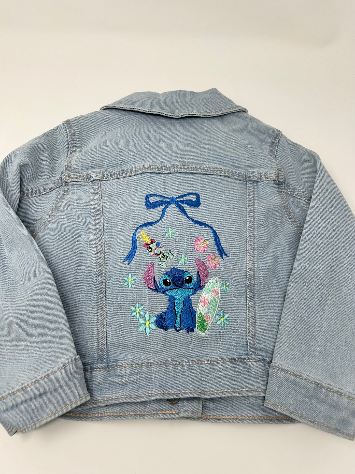 Blue Alien Denim Jacket | Size 3 | Light Wash