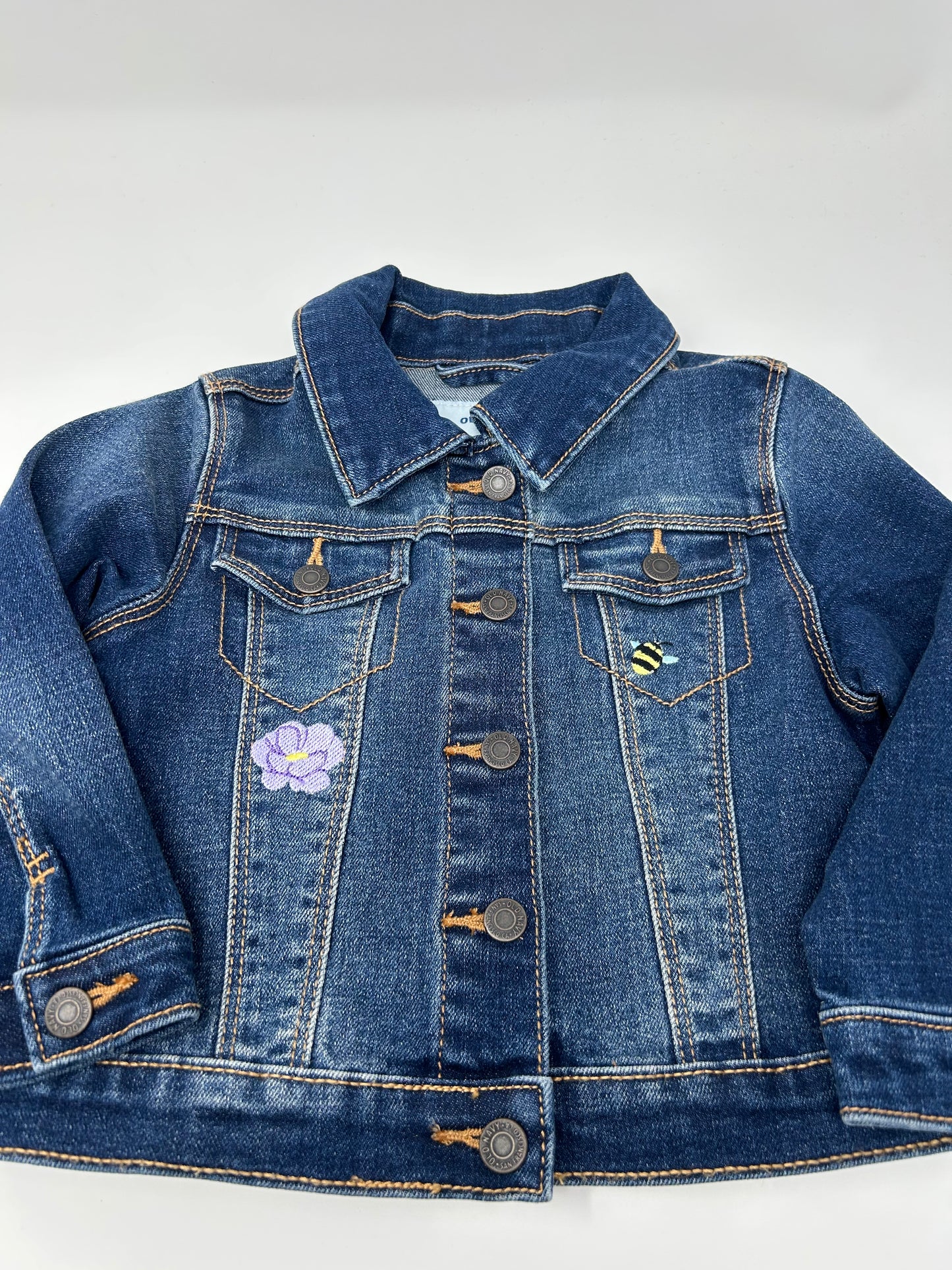 Monster Friends Denim Jacket | Size 18-24 month | Dark Wash