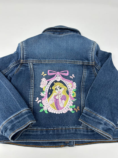 Girl in the Tower Denim Jacket | Size 3 | Medium Wash