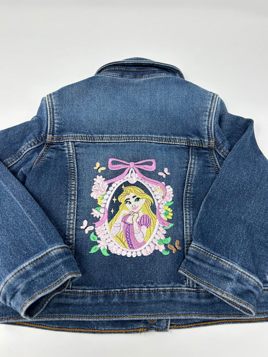 Girl in the Tower Denim Jacket | Size 3 | Medium Wash