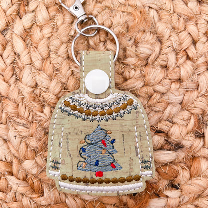 Christmas Sweater Keychain