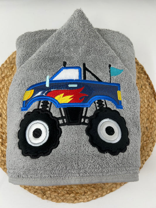 Hooded Towel | Monster Truck