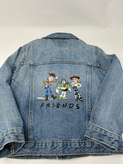 Toy Friends Denim Jacket | Size 5 | Medium Wash