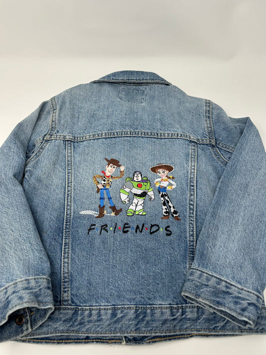 Toy Friends Denim Jacket | Size 5 | Medium Wash