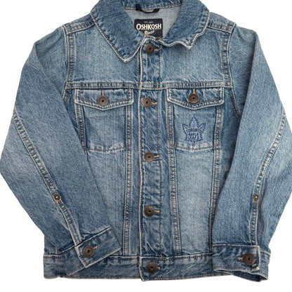 Hockey Denim Jacket | Size 6 | Medium Wash
