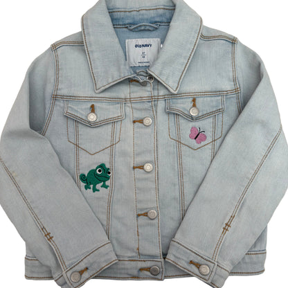 Girl in the Tower Denim Jacket | Size 4 | Light Wash