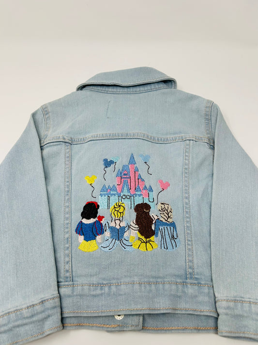 Princess Castle Denim Jacket | Size 5 | Light Wash