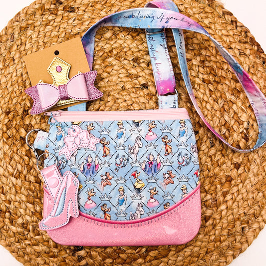 Glass Slipper Princess Purse