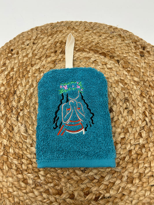 Bath Mitt | Hawaiian Princess