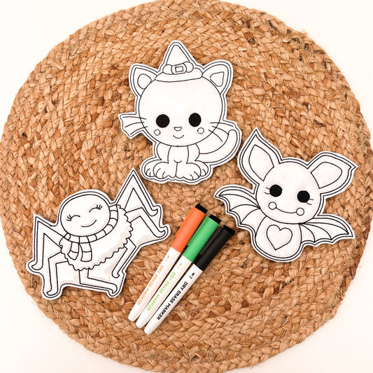 Doodle Doll Set | Halloween Trio PRE-ORDER