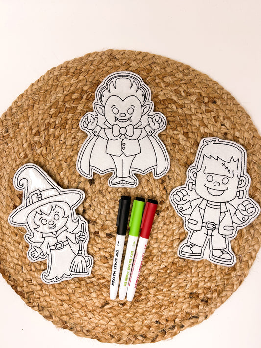 Doodle Doll Set | Halloween Monster Mix