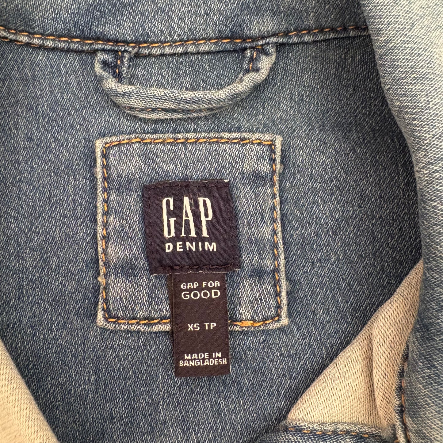 Girl in the Tower Denim Jacket | Size XS | Medium Wash