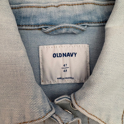 Girl in the Tower Denim Jacket | Size 4 | Light Wash