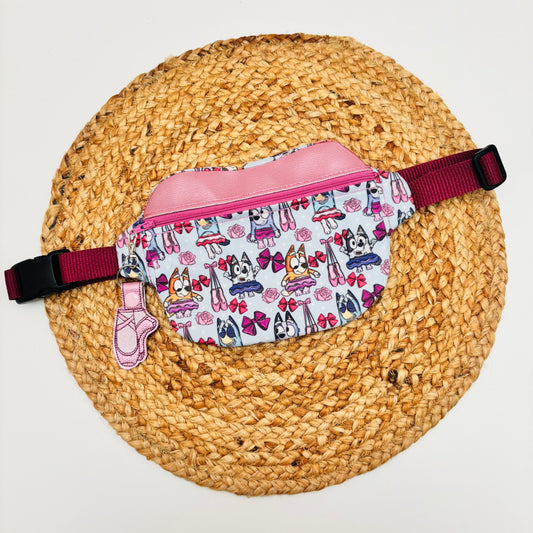 Blue Dog Ballet Fanny Pack