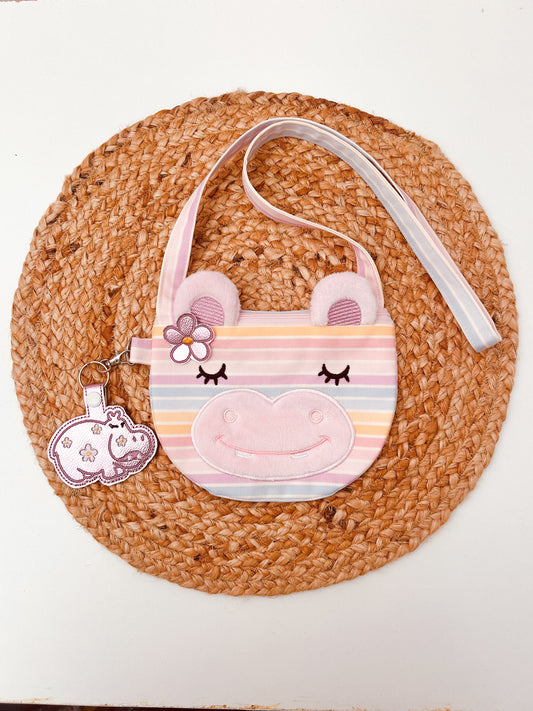 Hippo Character Purse