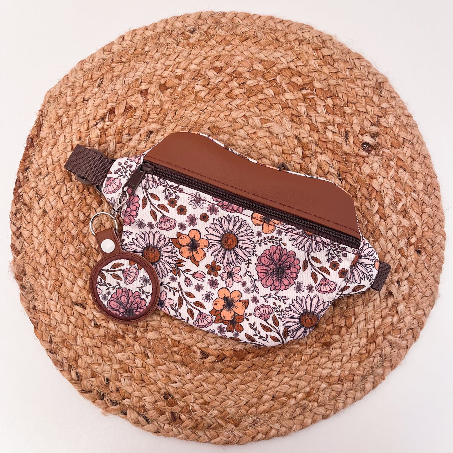 Mauve Bloom Fanny Pack