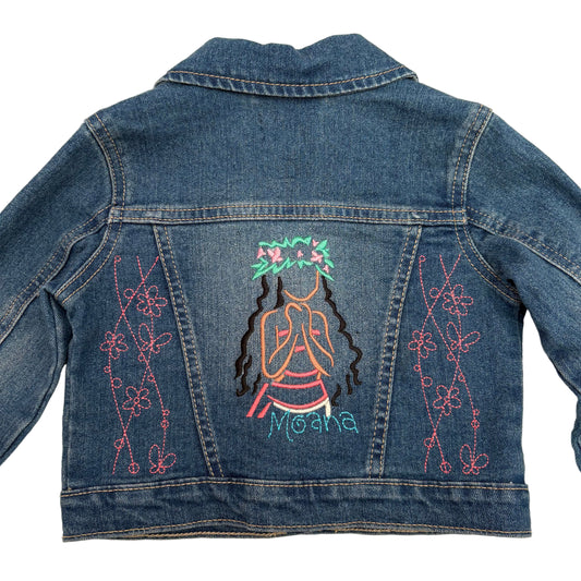 Wayfinder Denim Jacket | Size 2T | Dark Medium Wash