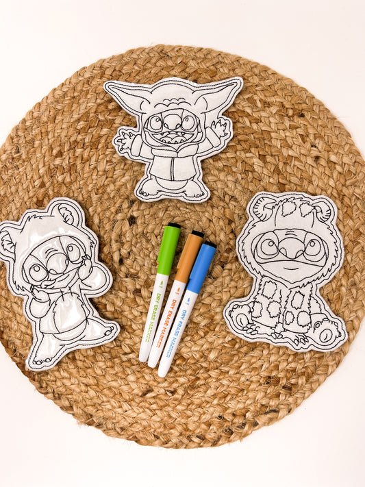 Doodle Doll Set | Halloween Alien