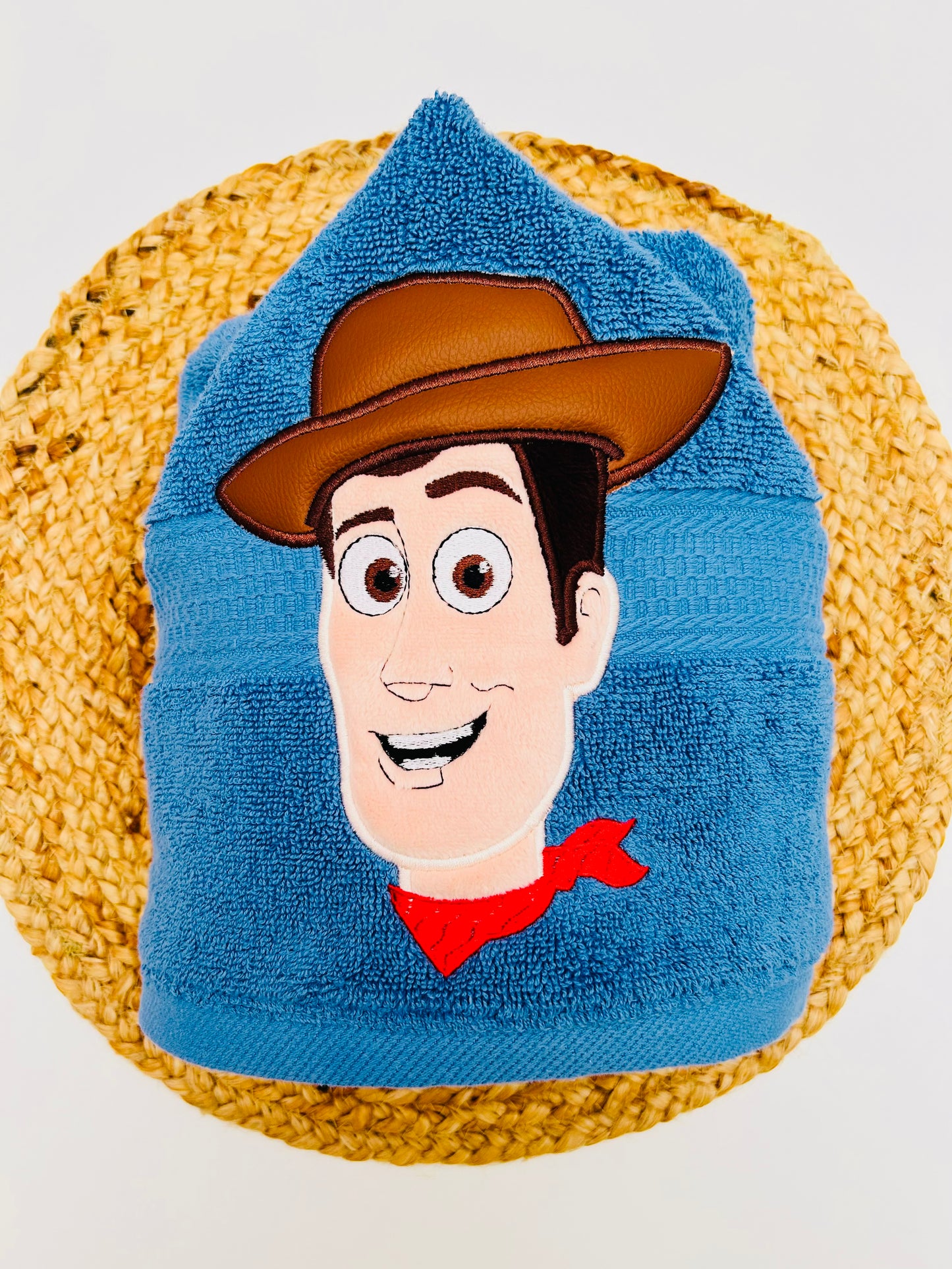 Hooded Towel | Brown Toy Cowboy