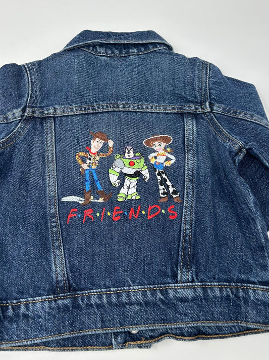 Toy Friends Denim Jacket | Size 3 | Dark Wash