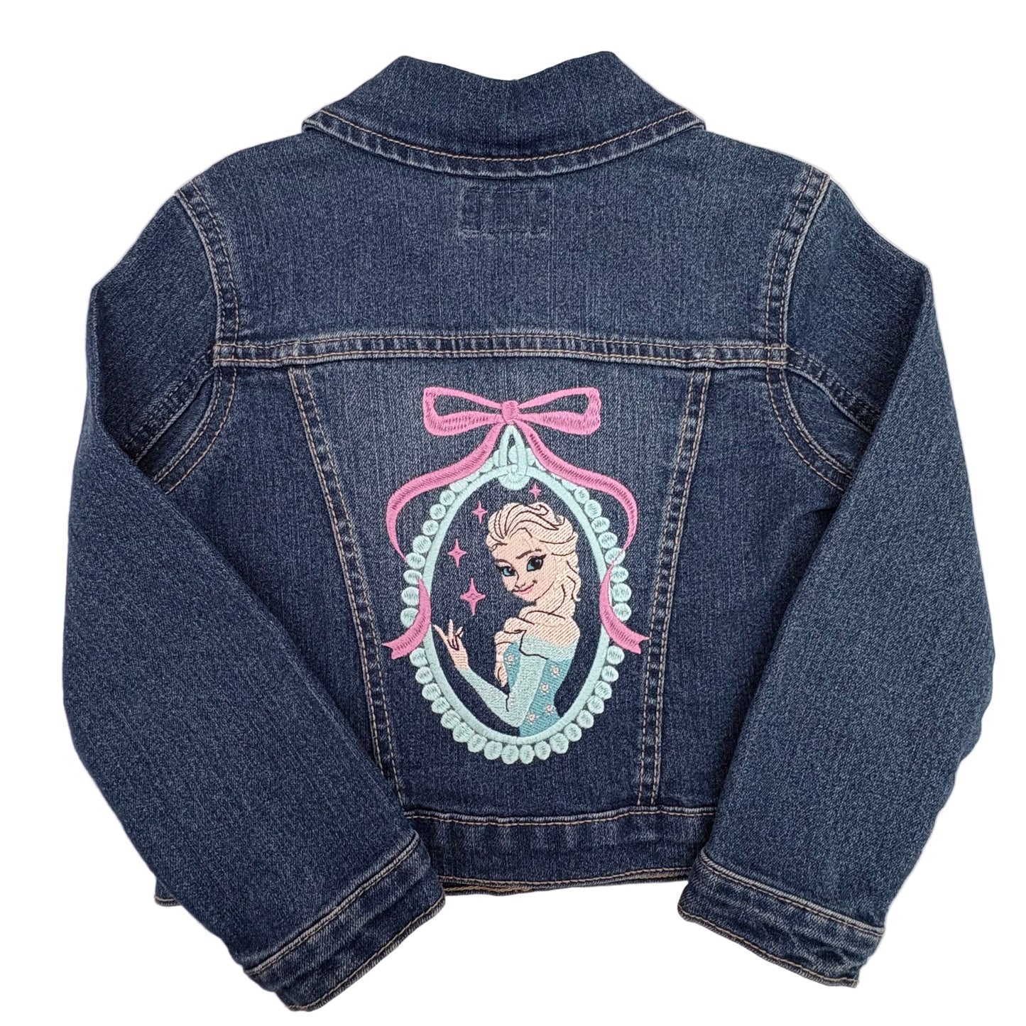 Ice Princess Denim Jacket | Size 4 | Dark Wash