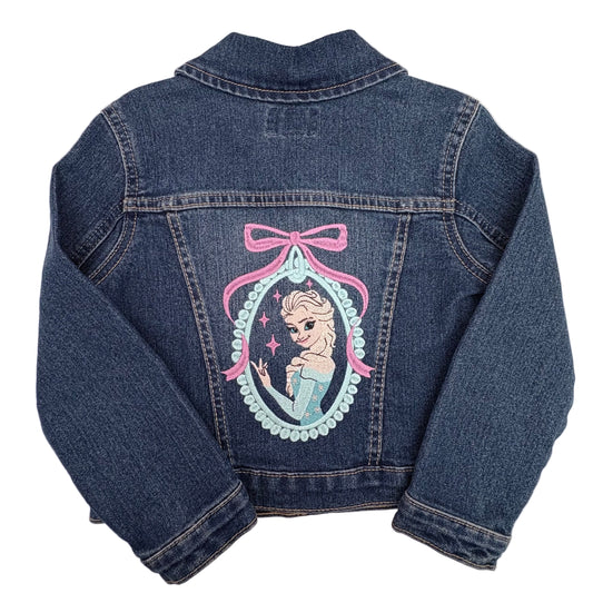 Ice Princess Denim Jacket | Size 4 | Dark Wash
