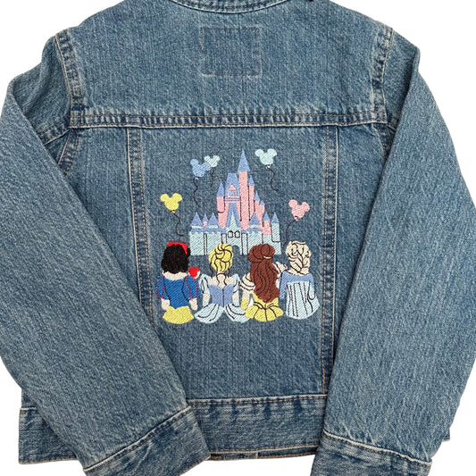 Princess Castle Denim Jacket | Size 4 | Medium Wash