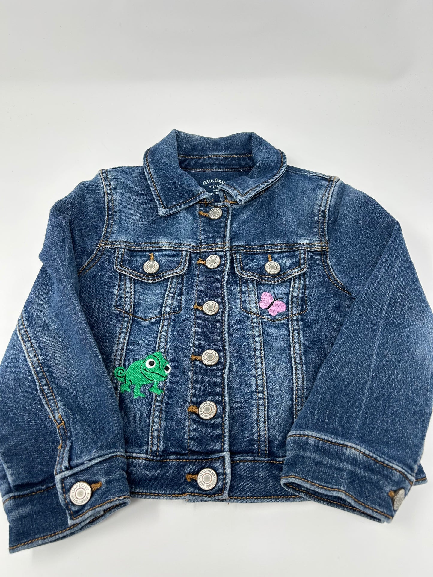 Girl in the Tower Denim Jacket | Size 3 | Medium Wash