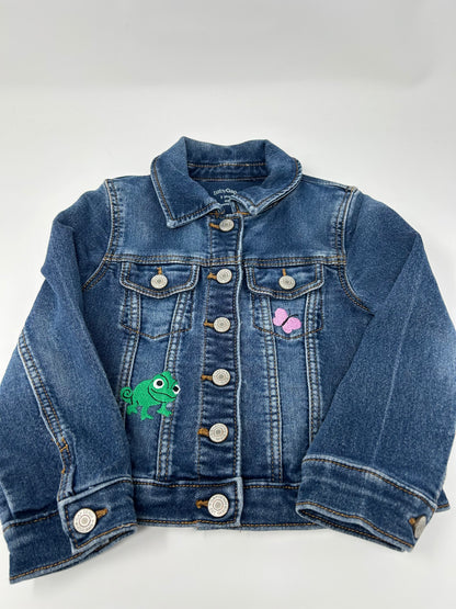 Girl in the Tower Denim Jacket | Size 3 | Medium Wash