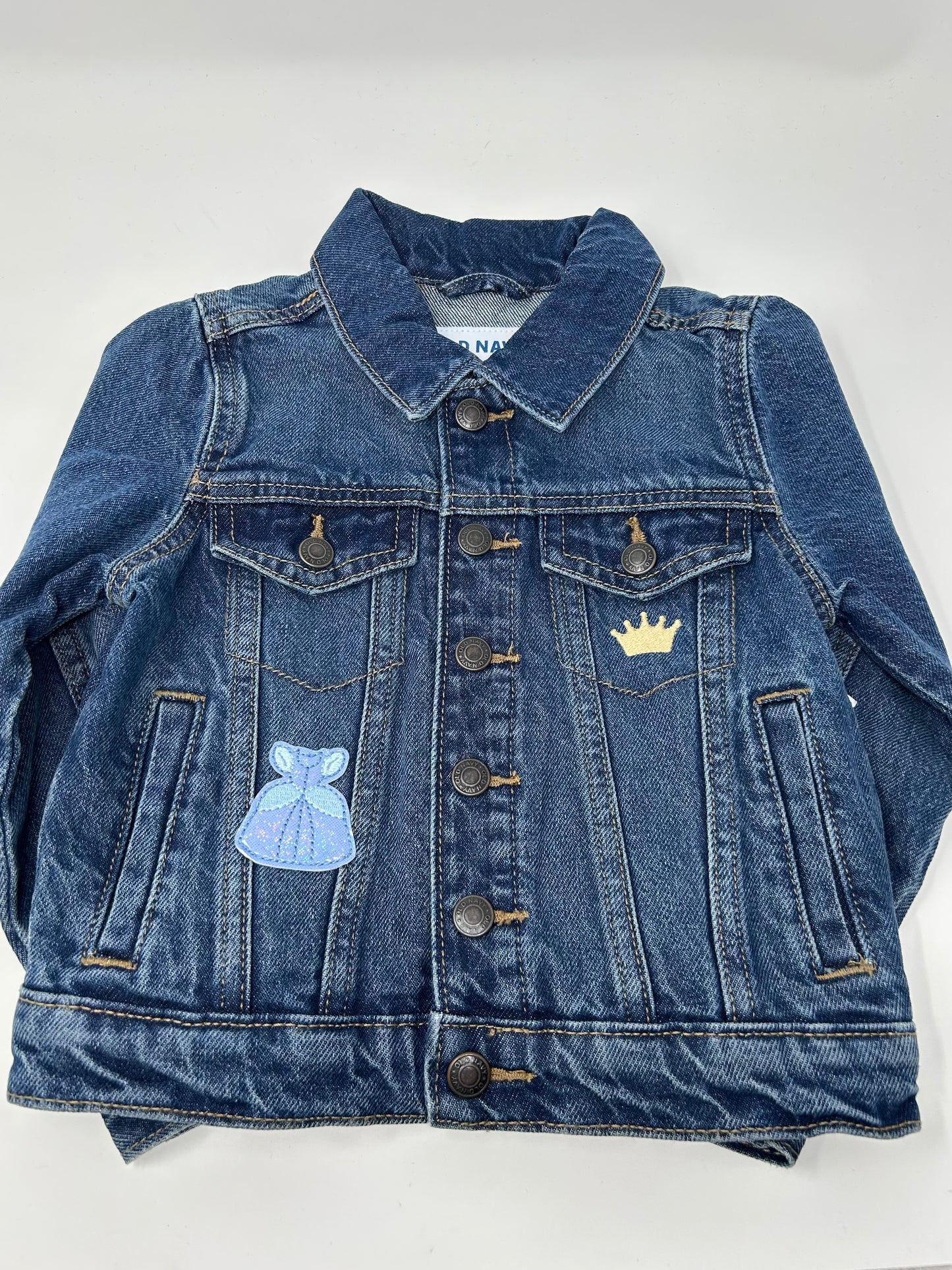 Princess Castle Denim Jacket | Size 4 | Dark Wash
