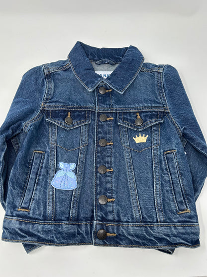 Princess Castle Denim Jacket | Size 4 | Dark Wash