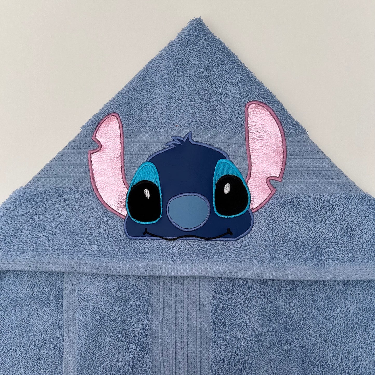 Hooded Towel | Blue Alien