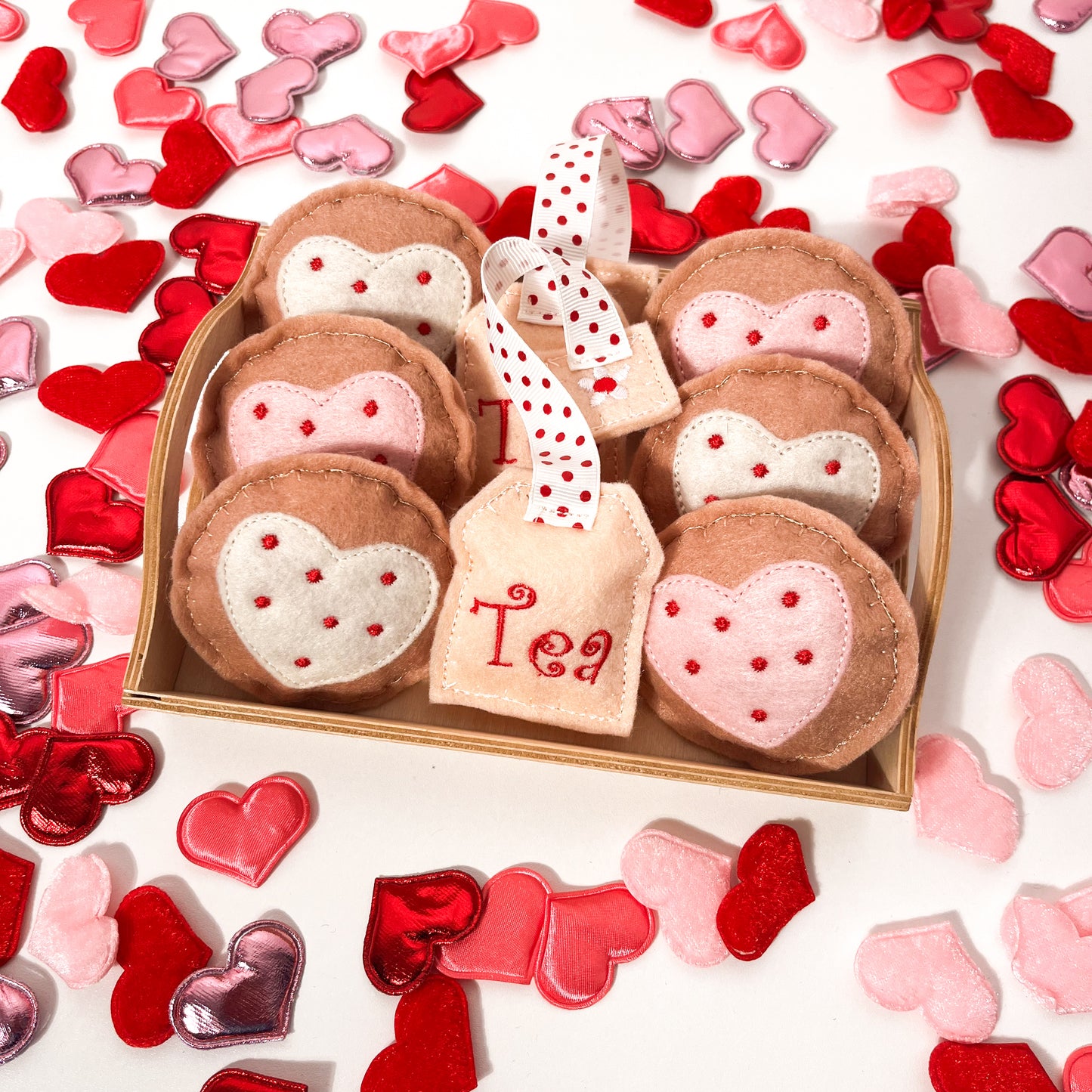 Valentine Tea & Cookie Set