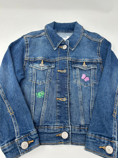Girl in the Tower Denim Jacket | Size XS (5) | Medium Wash
