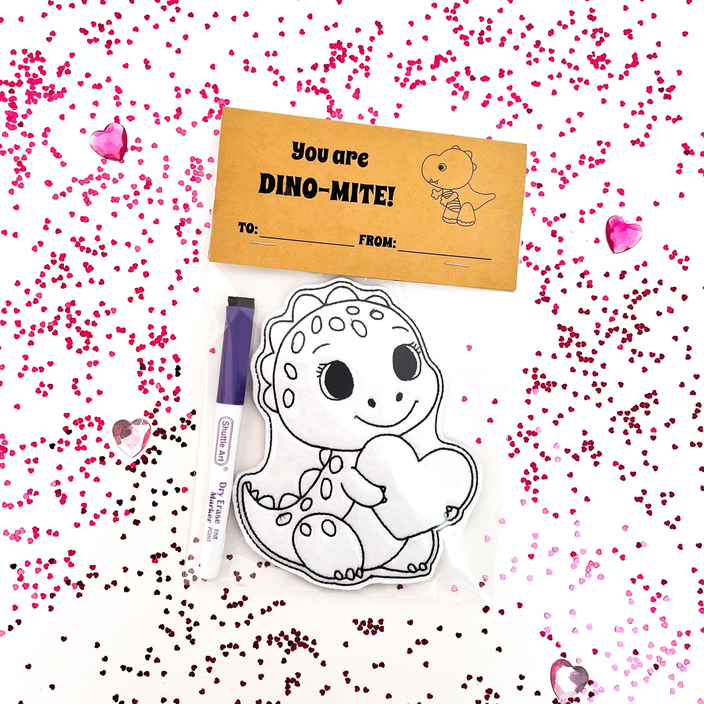 You are DINO-MITE! Doodle Doll SINGLE