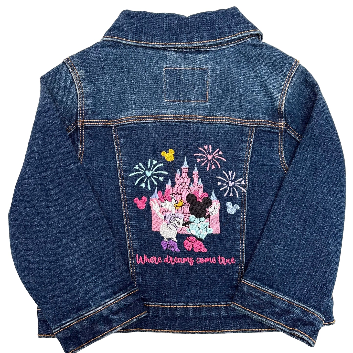 Castle Duo Denim Jacket | Size 18-24 month | Dark Wash
