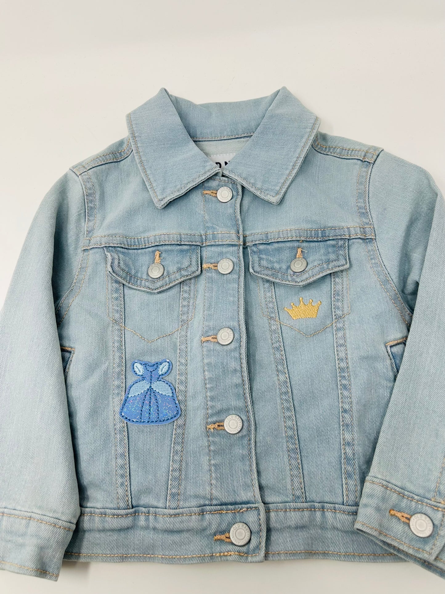 Princess Castle Denim Jacket | Size 3 | Light Wash