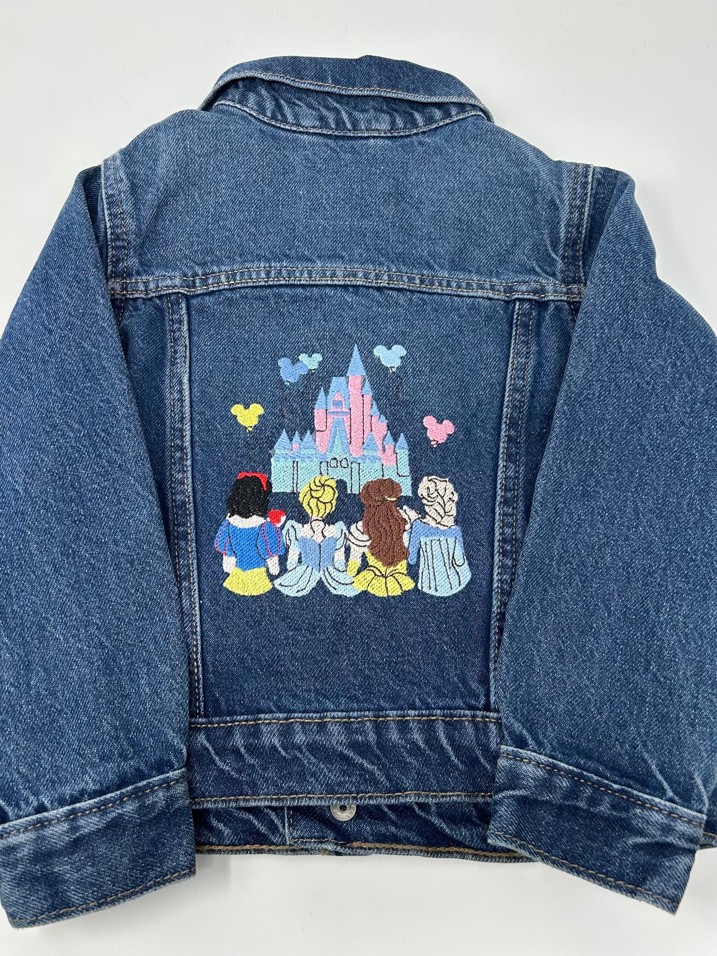 Princess Castle Denim Jacket | Size 4 | Dark Wash