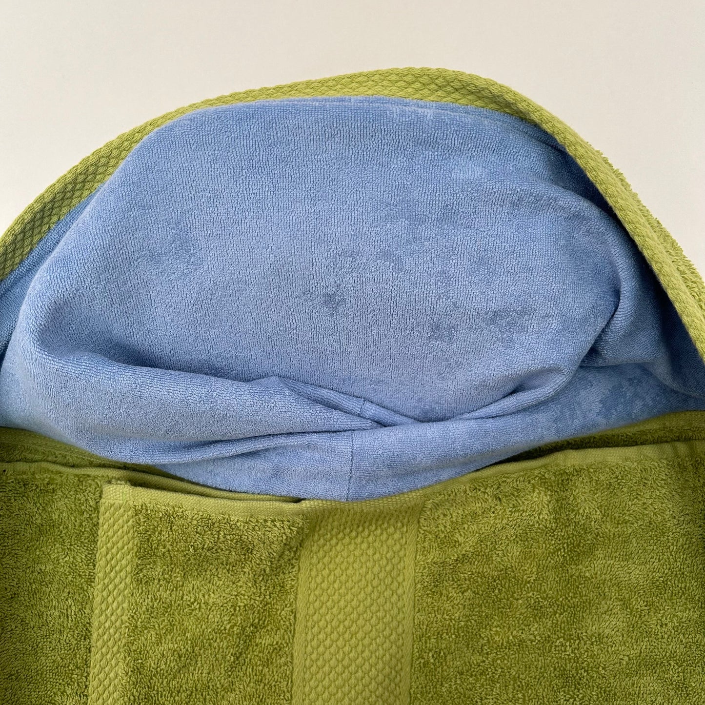 Hooded Towel | Green Blue Heeler Granny