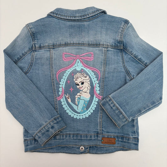 Ice Princess Denim Jacket | Size 2/3 | Medium Light Wash